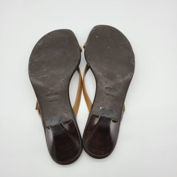 Prada  Sandals with buckle accent 7 - Picture 5 of 10